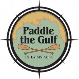 Paddle the Gulf Logo with black outline